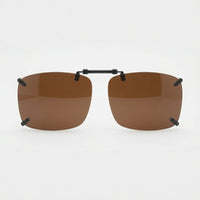 Load image into Gallery viewer, Polarised Small Spring Clip-On Sunglasses – UV Protection with Adjustable Spring Mechanism W55mm x H38mm
