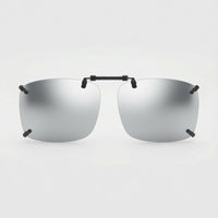 Load image into Gallery viewer, Polarised Small Spring Clip-On Sunglasses – UV Protection with Adjustable Spring Mechanism W55mm x H38mm
