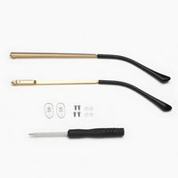 Load image into Gallery viewer, Premium Replacement Metal Eyeglass Arms – Easy-to-Install
