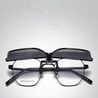 Load image into Gallery viewer, Eyeluxe™ Clip-On Flip-Up Oversized Sunglasses W60mm x D48mm
