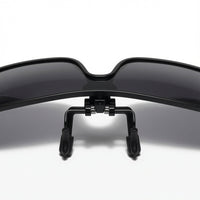 Load image into Gallery viewer, Eyeluxe™ Clip-On Flip-Up Oversized Sunglasses W60mm x D48mm
