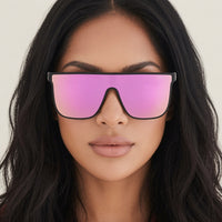 Load image into Gallery viewer, Eyeluxe™ Clip-On Flip-Up Oversized Sunglasses W60mm x D48mm

