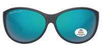 Load image into Gallery viewer, Prestige Oval Fitover Sunglasses – Elegant UV Protection That Fits Over Most Frames - W65mm x D55mm
