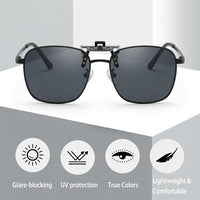 Load image into Gallery viewer, FlipX™ Polygonal Metal Clip-On/Flip Up W62mm x D51mm
