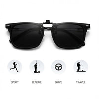 Load image into Gallery viewer, Luxury Wayfarer Classic II Clip on Sunglasses W53mm x D42mm

