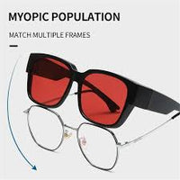 Load image into Gallery viewer, Luxury Polarized Cover-Over Sunglasses
