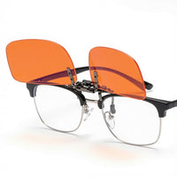 Load image into Gallery viewer, Anti Blue Light Blocking Clip on Glasses Eliminate Computer &amp; Gaming Blue Rays with UV400 - 3 Styles/Sizes
