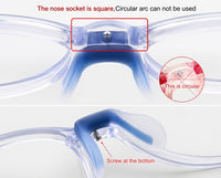 Load image into Gallery viewer, Universal Anti-Slip Nose Pads for Eyeglasses – U-Shaped Plug-In Design - Soft Silicone
