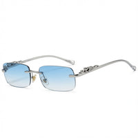 Load image into Gallery viewer, Cortier™ Rimless Square Sunglasses – Unisex Retro Elegance
