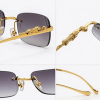 Load image into Gallery viewer, Cortier™ Rimless Square Sunglasses – Unisex Retro Elegance
