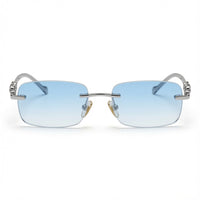 Load image into Gallery viewer, Cortier™ Rimless Square Sunglasses – Unisex Retro Elegance
