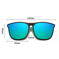 Load image into Gallery viewer, Luxury Lumina Clip on Sunglasses - lens width 65mm, lens height 56mm

