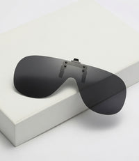 Load image into Gallery viewer, Rimless Velvoir Oversized Clip on Sunglasses W60mm x D51MM
