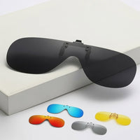 Load image into Gallery viewer, Rimless Velvoir Oversized Clip on Sunglasses W60mm x D51MM
