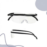 Load image into Gallery viewer, Magnifier Glasses x 3 Strength Ultra-light Rimless Professional Optical Lenses with Anti-Blue Light
