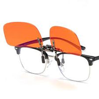 Load image into Gallery viewer, Anti Blue Light Blocking Clip on Glasses Eliminate Computer &amp; Gaming Blue Rays with UV400 - 3 Styles/Sizes
