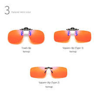 Load image into Gallery viewer, Anti Blue Light Blocking Clip on Glasses Eliminate Computer &amp; Gaming Blue Rays with UV400 - 3 Styles/Sizes
