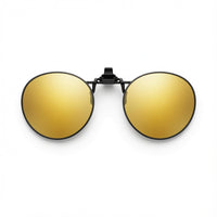 Load image into Gallery viewer, Polarized Round Clip On Sunglasses – New Rim Frame Design, W51mm x H50mm
