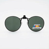 Load image into Gallery viewer, Polarized Round Clip On Sunglasses – New Rim Frame Design, W51mm x H50mm
