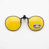 Load image into Gallery viewer, Polarized Round Clip On Sunglasses – New Rim Frame Design, W51mm x H50mm
