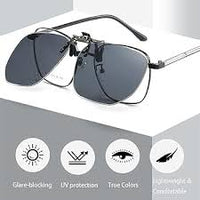Load image into Gallery viewer, FlipX™ Polygonal Metal Clip-On/Flip Up W62mm x D51mm
