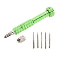Load image into Gallery viewer, 5 in 1 Screwdriver, Multi-function Hand Tool, Screwdriver for Eyewear, Sunglasses, Phone Repair Kit
