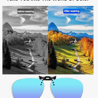 Load image into Gallery viewer, Colour Blindness Clip On Glasses – Red-Green Correction with Dual-Sided Coated Lenses
