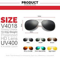 Load image into Gallery viewer, Luxury Aviator Elite Clip on Sunglasses W65mm x D51mm
