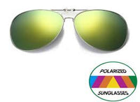 Load image into Gallery viewer, Luxury Aviator Elite Clip on Sunglasses W65mm x D51mm
