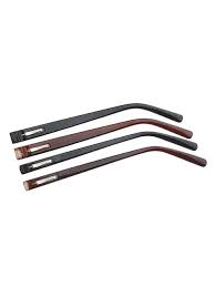 Load image into Gallery viewer, Replacement Eyeglass Temple Tips – Spring Bar Plastic Arm Ends (Black &amp; Brown)

