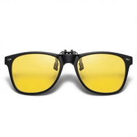 Load image into Gallery viewer, Wayfarers Polarised Clip-On Sunglasses – Flip Up Style, W60mm x H45mm
