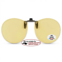 Load image into Gallery viewer, Lenso™ Round – Adjustable Flip-Up Lens with Precision Mounting W57mm x D52mm
