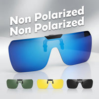 Load image into Gallery viewer, ORI VISO Non Polarised Clip on Flip Up Sunglasses - W60mm x D46mm
