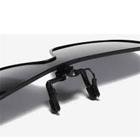 Load image into Gallery viewer, Eyeluxe™ Clip-On Flip-Up Oversized Sunglasses W60mm x D48mm
