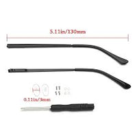 Load image into Gallery viewer, Premium Replacement Metal Eyeglass Arms – Easy-to-Install

