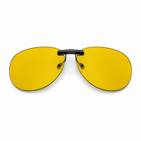 Load image into Gallery viewer, Classic Luxury (Hidden Clip) Aviator Clip-On Sunglasses - W61mm x D50mm
