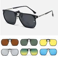 Load image into Gallery viewer, Sartoro™ Oversized Clip-On Sunglasses W61mm x D49mm

