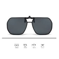 Load image into Gallery viewer, Sartoro™ Oversized Clip-On Sunglasses W61mm x D49mm
