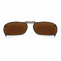 Load image into Gallery viewer, Metal Frame Clip-On Sunglasses with Extending Spring Clip W59mm x D40mm

