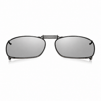 Load image into Gallery viewer, Metal Frame Clip-On Sunglasses with Extending Spring Clip W59mm x D40mm
