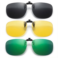 Load image into Gallery viewer, Luvo™ Light Vision Style Flip-Up Clip-On Sunglasses W60mm x D47mm
