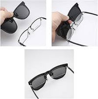 Load image into Gallery viewer, FlipX™ Polygonal Metal Clip-On/Flip Up W62mm x D51mm
