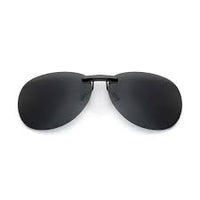 Load image into Gallery viewer, Classic Luxury (Hidden Clip) Aviator Clip-On Sunglasses - W61mm x D50mm
