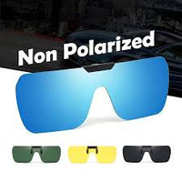 Load image into Gallery viewer, ORI VISO Non Polarised Clip on Flip Up Sunglasses - W60mm x D46mm
