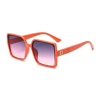 Load image into Gallery viewer, SALE – “The Fate of Ophelia – Oversized Orange Sunglasses with Showgirl Drama”
