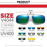 Load image into Gallery viewer, Elite Luxe Clip-On/Flip Up - Lens width 63mm/Depth 46mm/138mm Overall
