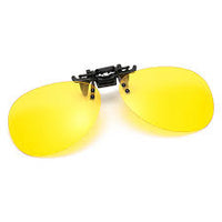Load image into Gallery viewer, Falcon Aviator Flip-Up Clip-On Sunglasses - (61mm Width × 50mm Depth) Polarised
