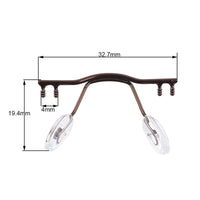 Load image into Gallery viewer, Replacement Eyewear Nose Pads &amp; Bridge
