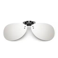 Load image into Gallery viewer, Falcon Aviator Flip-Up Clip-On Sunglasses - (61mm Width × 50mm Depth) Polarised

