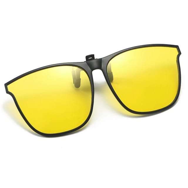 Luxury Lumina Night Driving Clip on Sunglasses